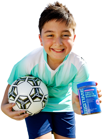 Youth athlete for focus pillar